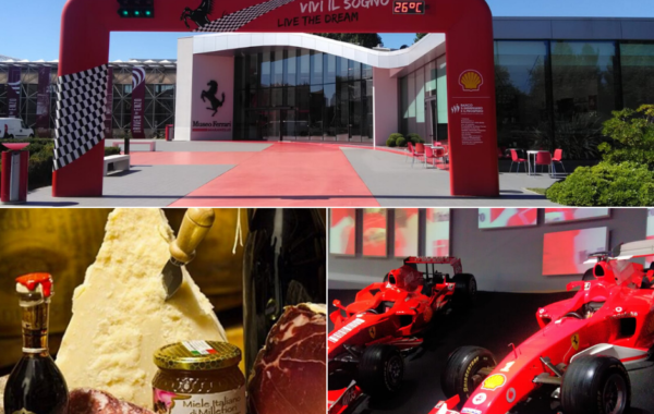 Modena Tour: Ferrari museum and local products.